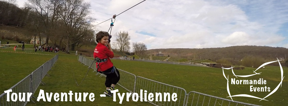 Accueil Tour Aventure - Tyrolienne